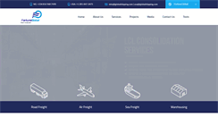 Desktop Screenshot of fglobalshipping.com